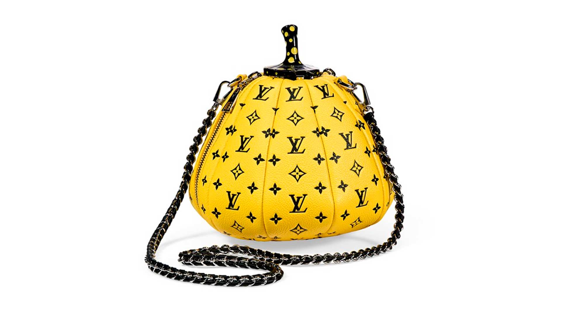 Bolsa de Abóbora Louis Vuitton de Yayoi Kusama Vendida por US$ 151.200: Um Novo Recorde no Mundo dos Leilões