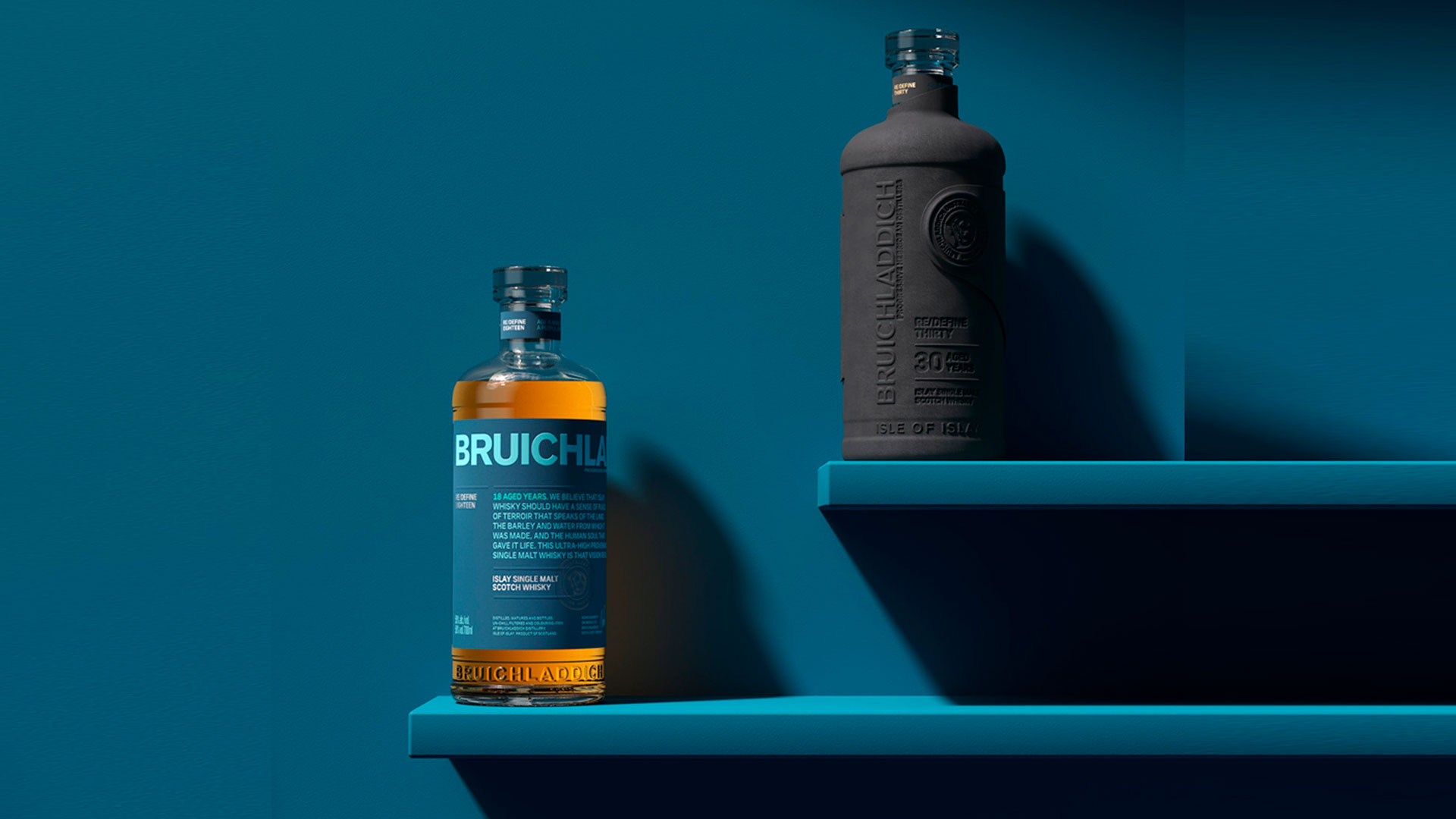 Bruichladdich Lança Primeiros Uísques Vintage da Série Single Malt Scotch Whisky de 18 e 30 Anos