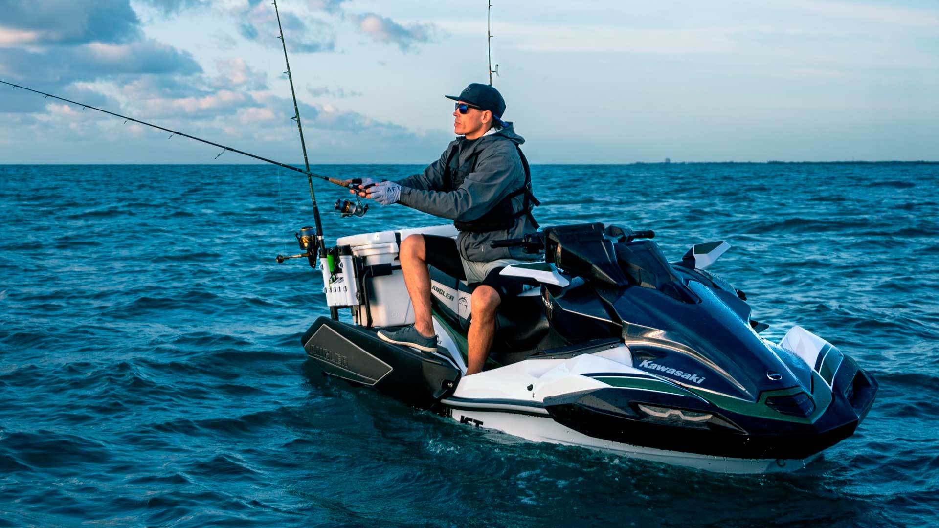 Kawasaki Jet Ski Ultra 160LX-S Angler: O Melhor Jet Ski para Pesca