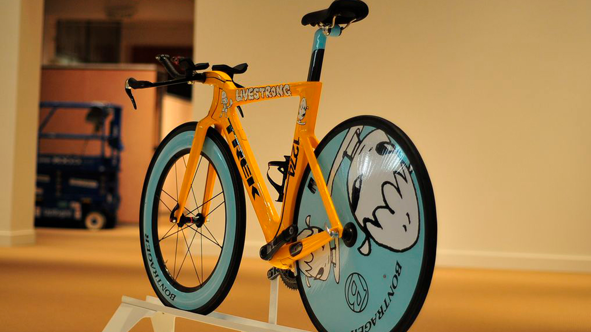 Bicicleta Trek Yoshimoto Nara criada por Lance Armstrong