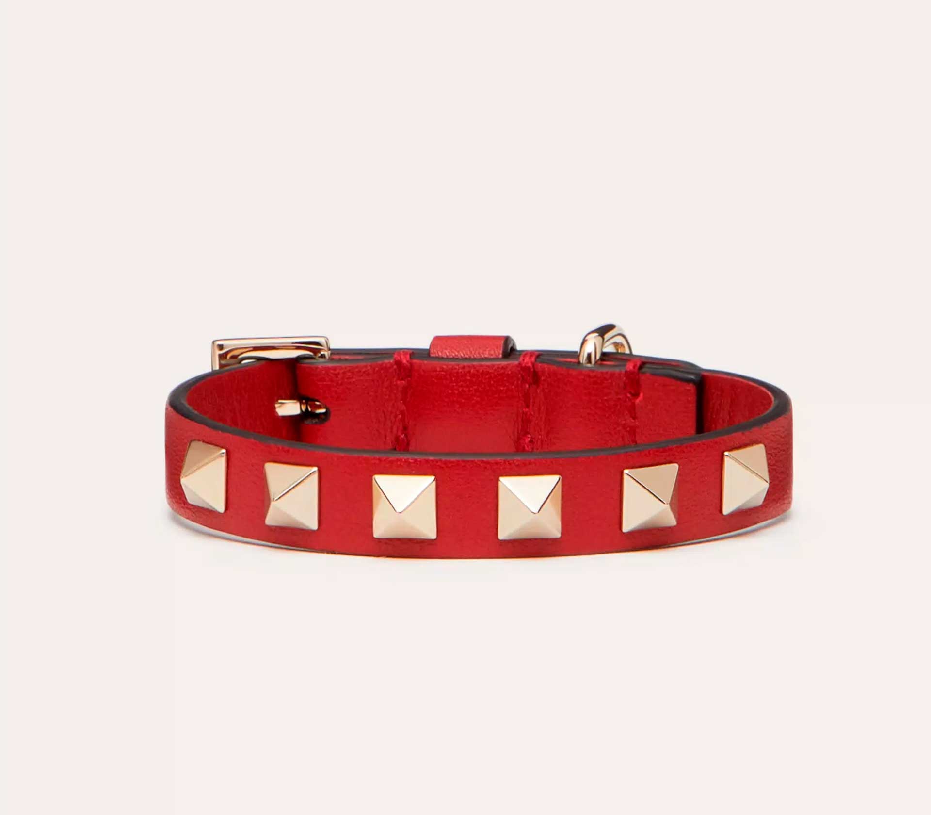 Coleira para Pet Rockstud Vermelho