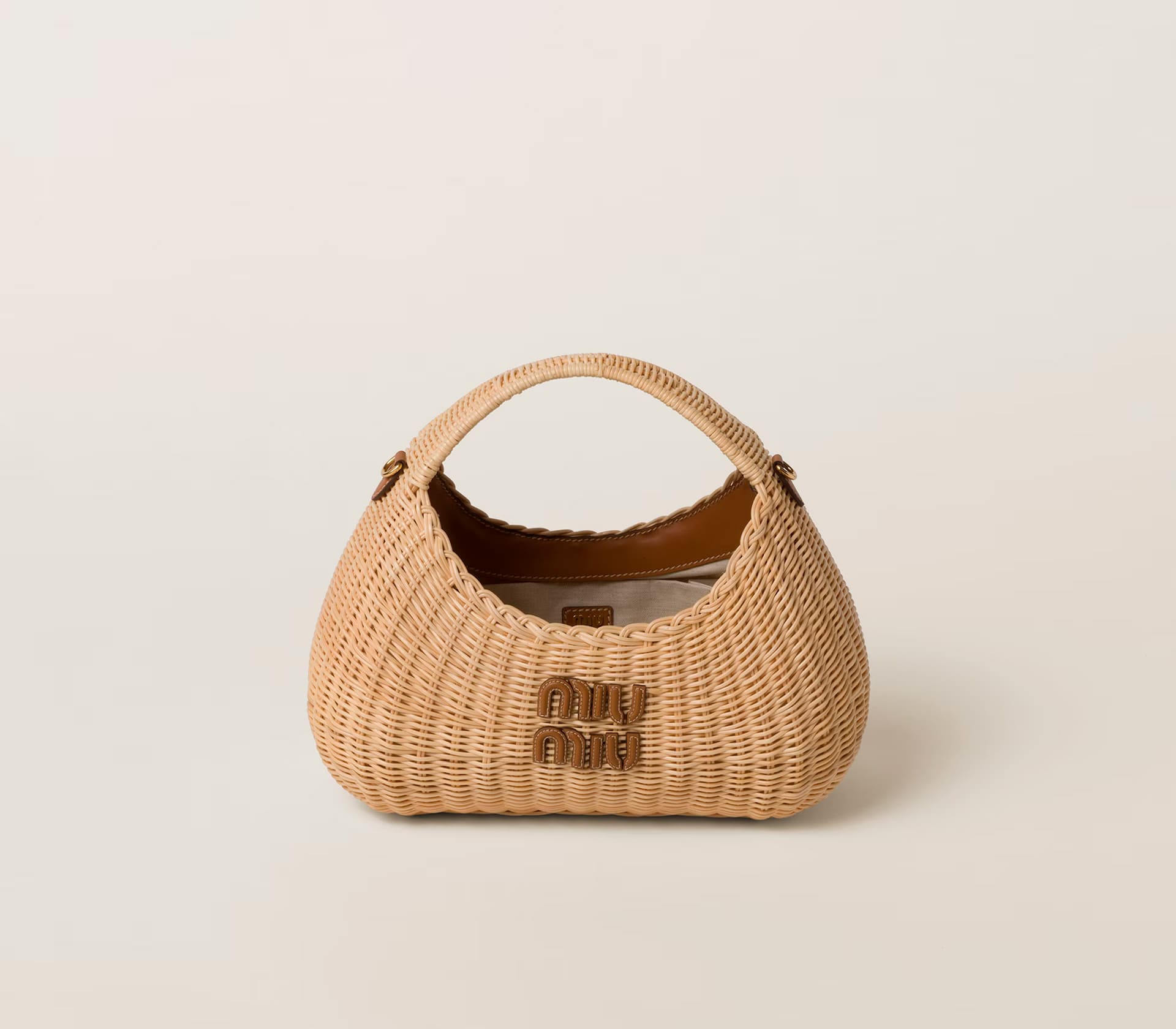 Terry Fold Over Clutch Creme