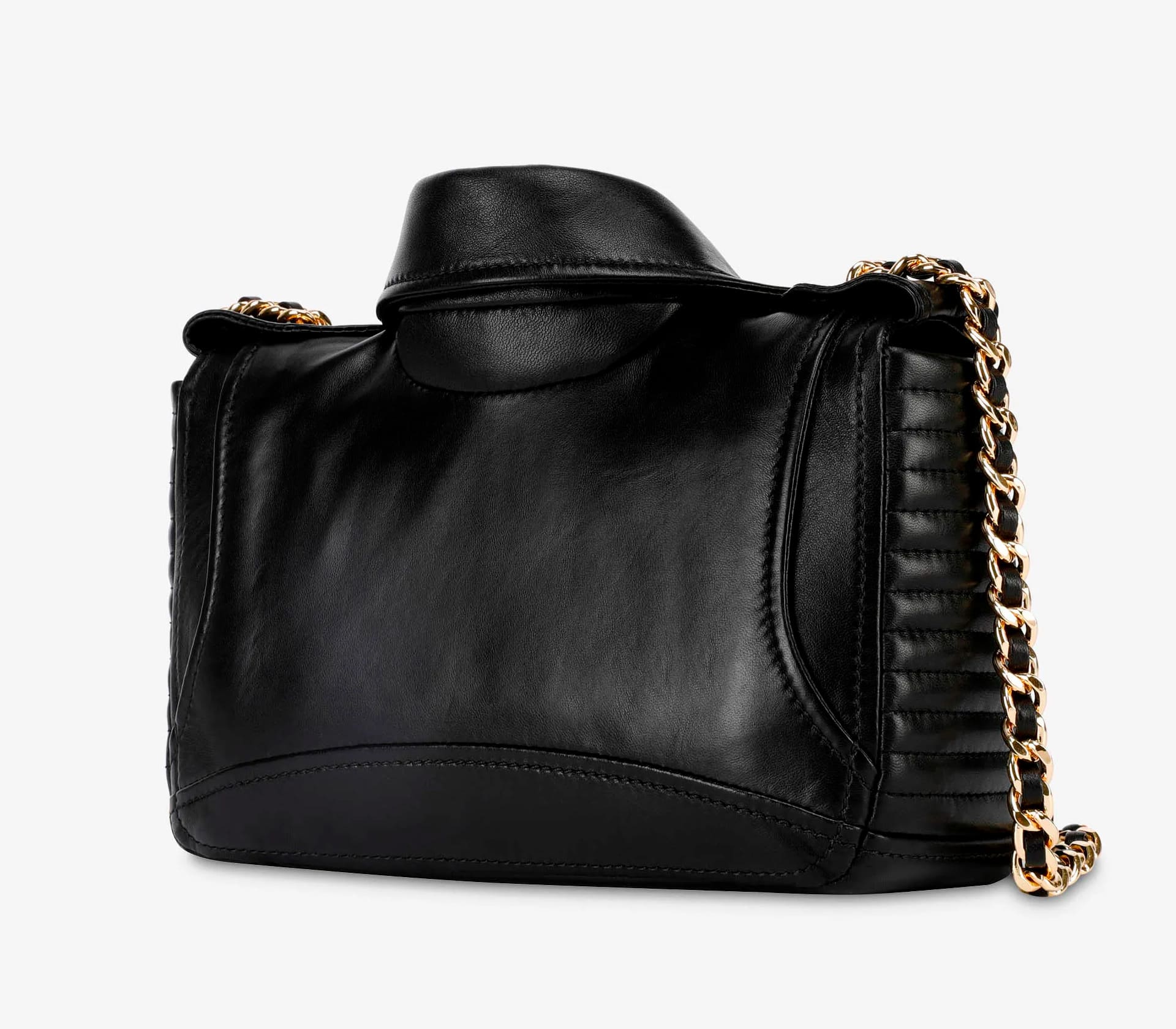 Crush Chain Bag Quilted